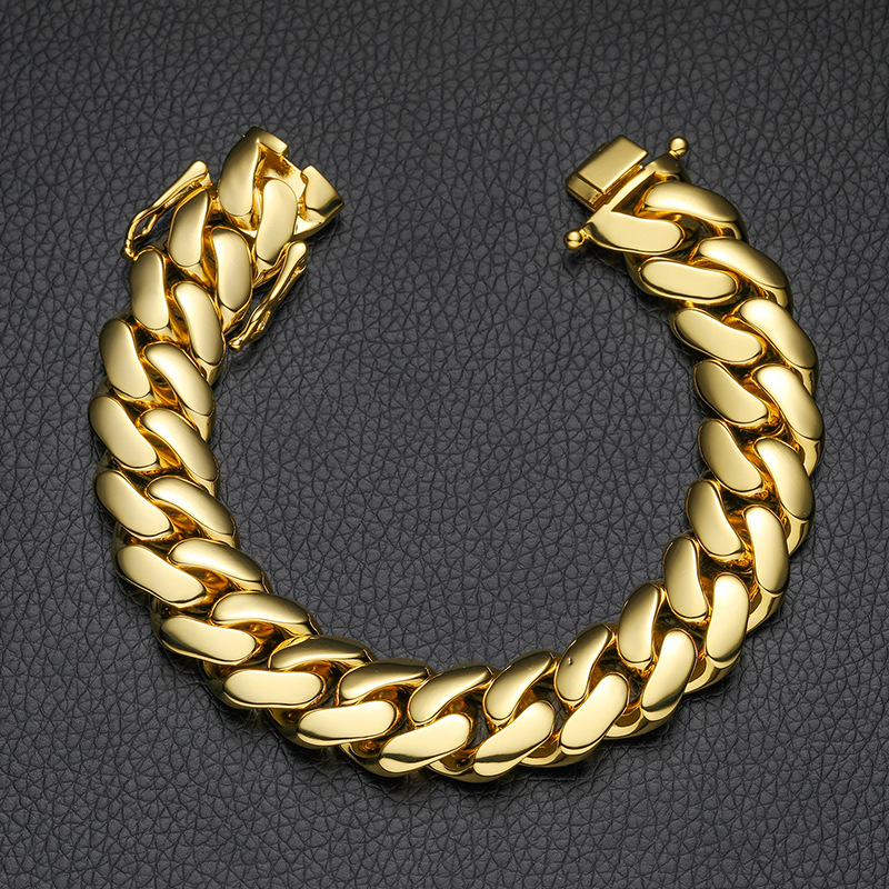 10mm/12mm/14mm/16mm/18mm/20mm/22mm Classic Miami Cuban Bracelet