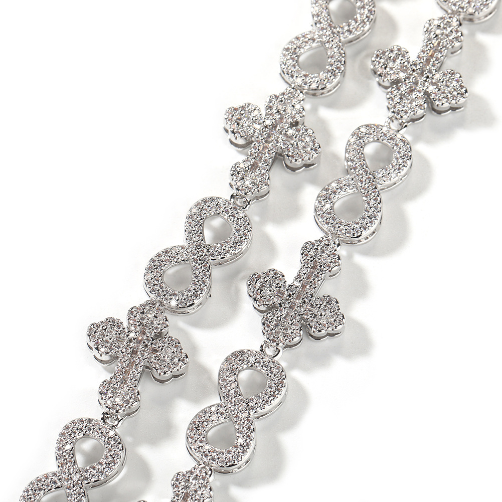 Moissanite Hip Hop Diamond Unlimited 8-figure Cuban Chain