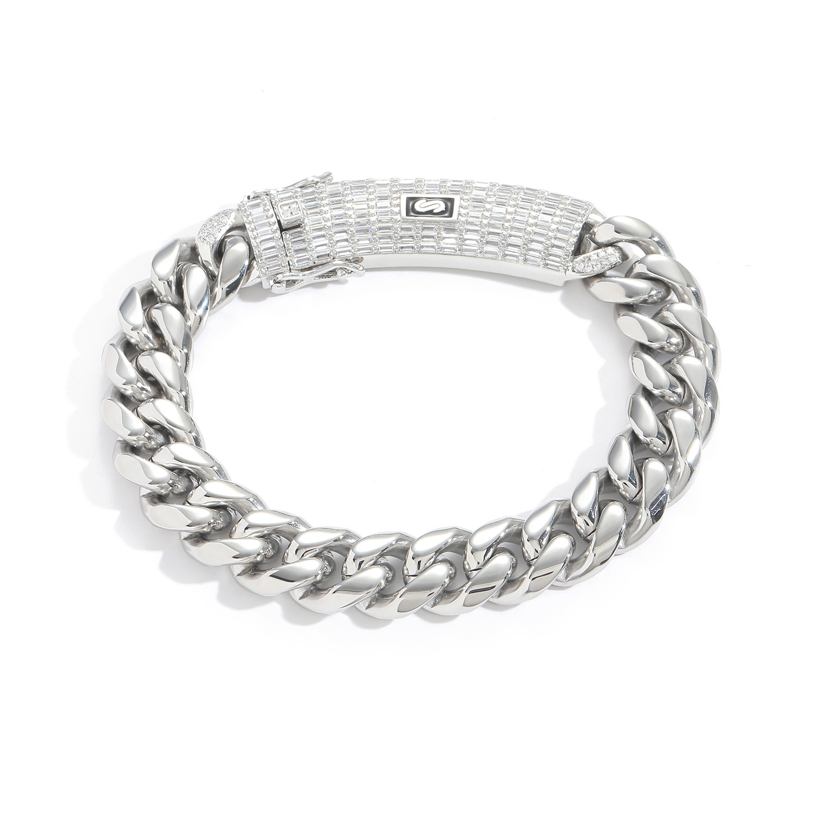 18K Gold Plated Classic Miami Cuban Chain Link And Bracelet