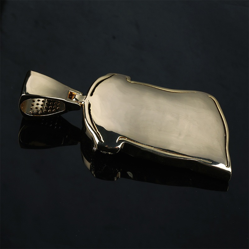 925S & VVS Moissanite Jesus Figure Pendant