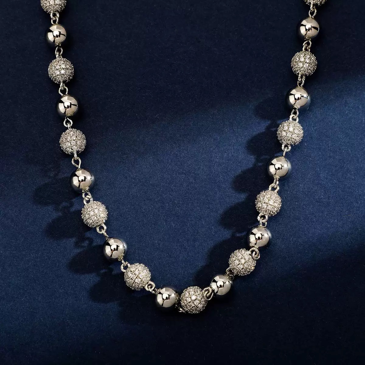 Iced Moissanite YVL Emoji Diamond Pendant 