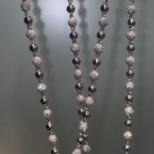 Iced Moissanite YVL Emoji Diamond Pendant 