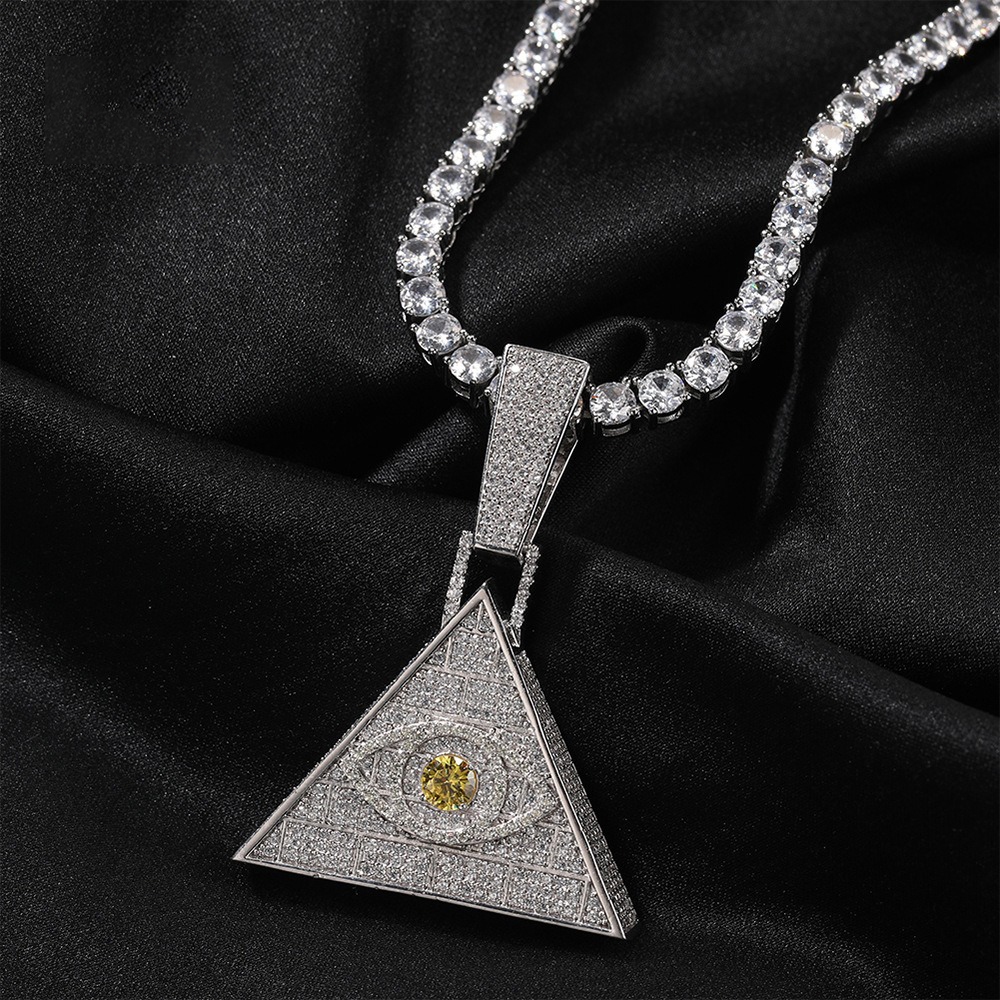 All-Seeing Eye Pyramid Pendant