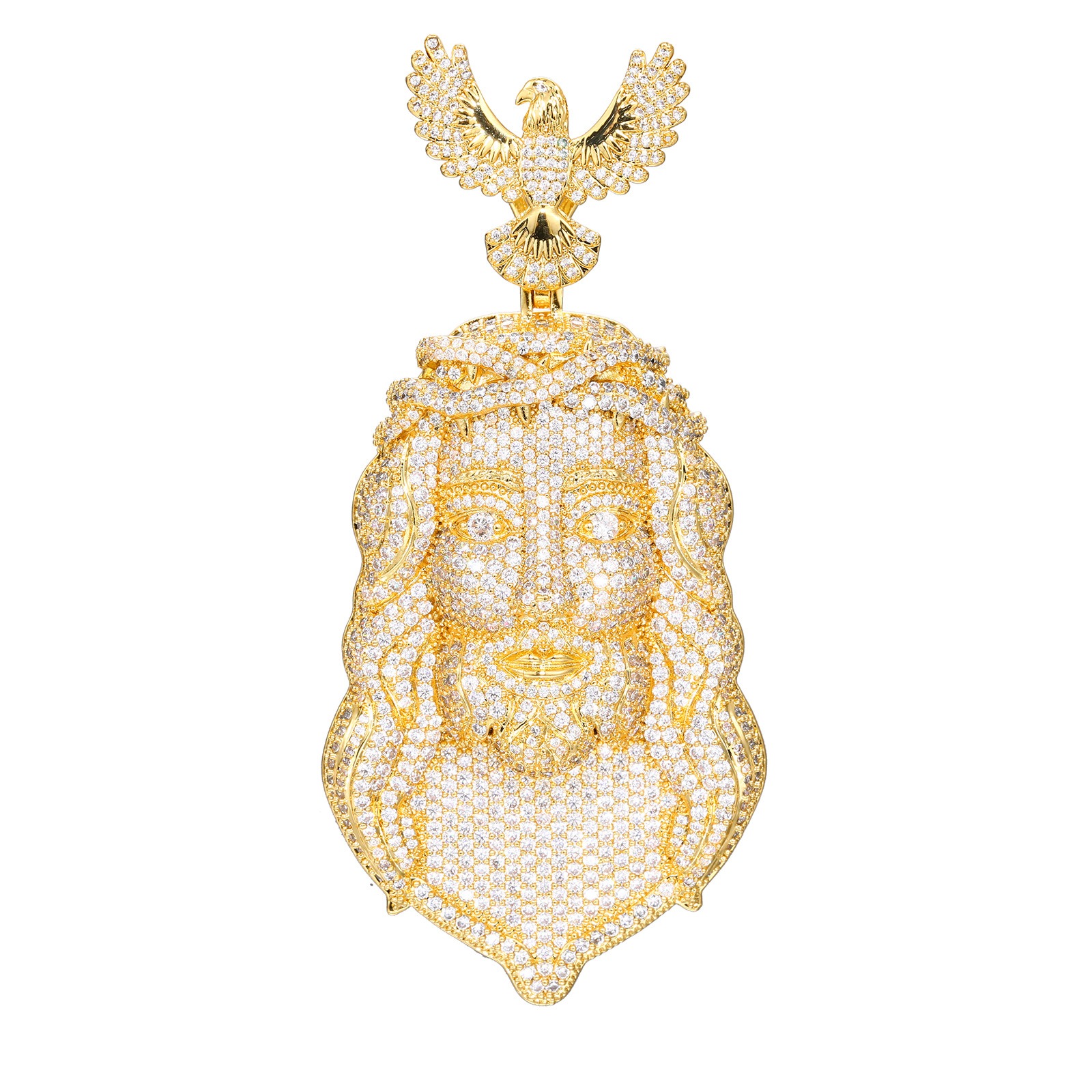 Iced Out Jesus Diamond Pendant (IN STOCK)