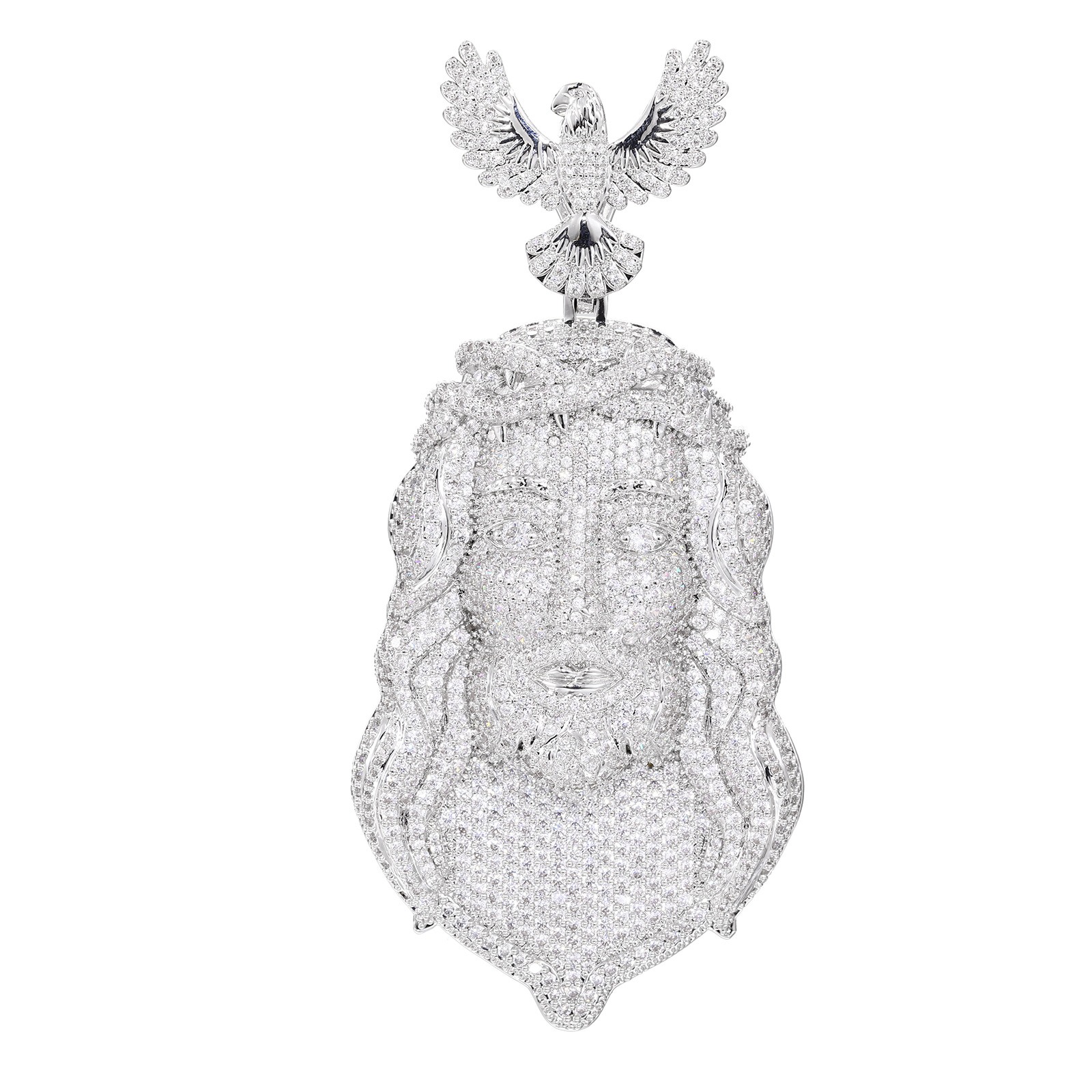 Iced Out Jesus Diamond Pendant (IN STOCK)