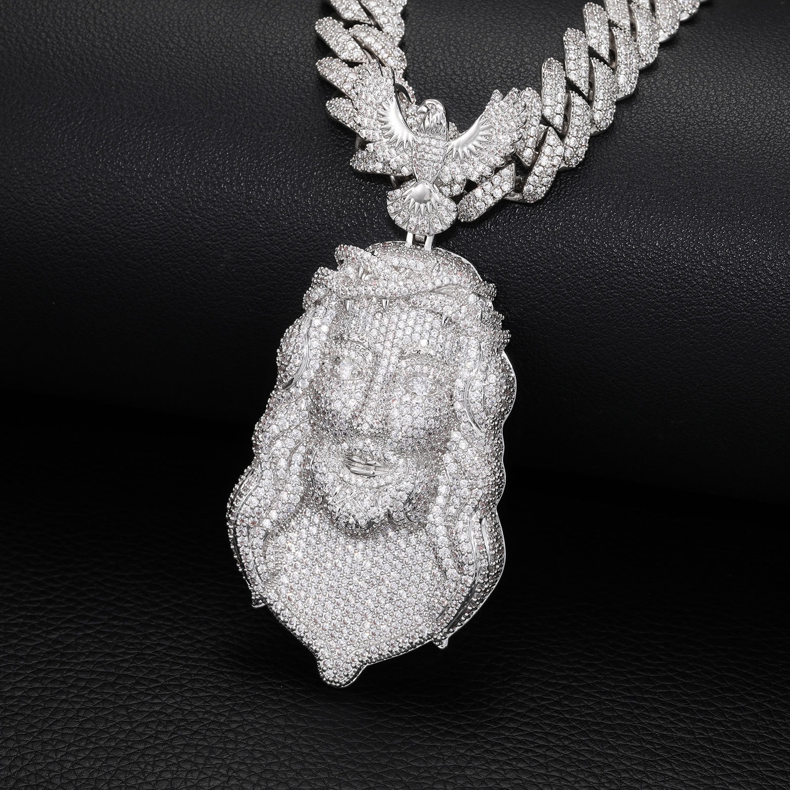 Iced Out Jesus Diamond Pendant (IN STOCK)