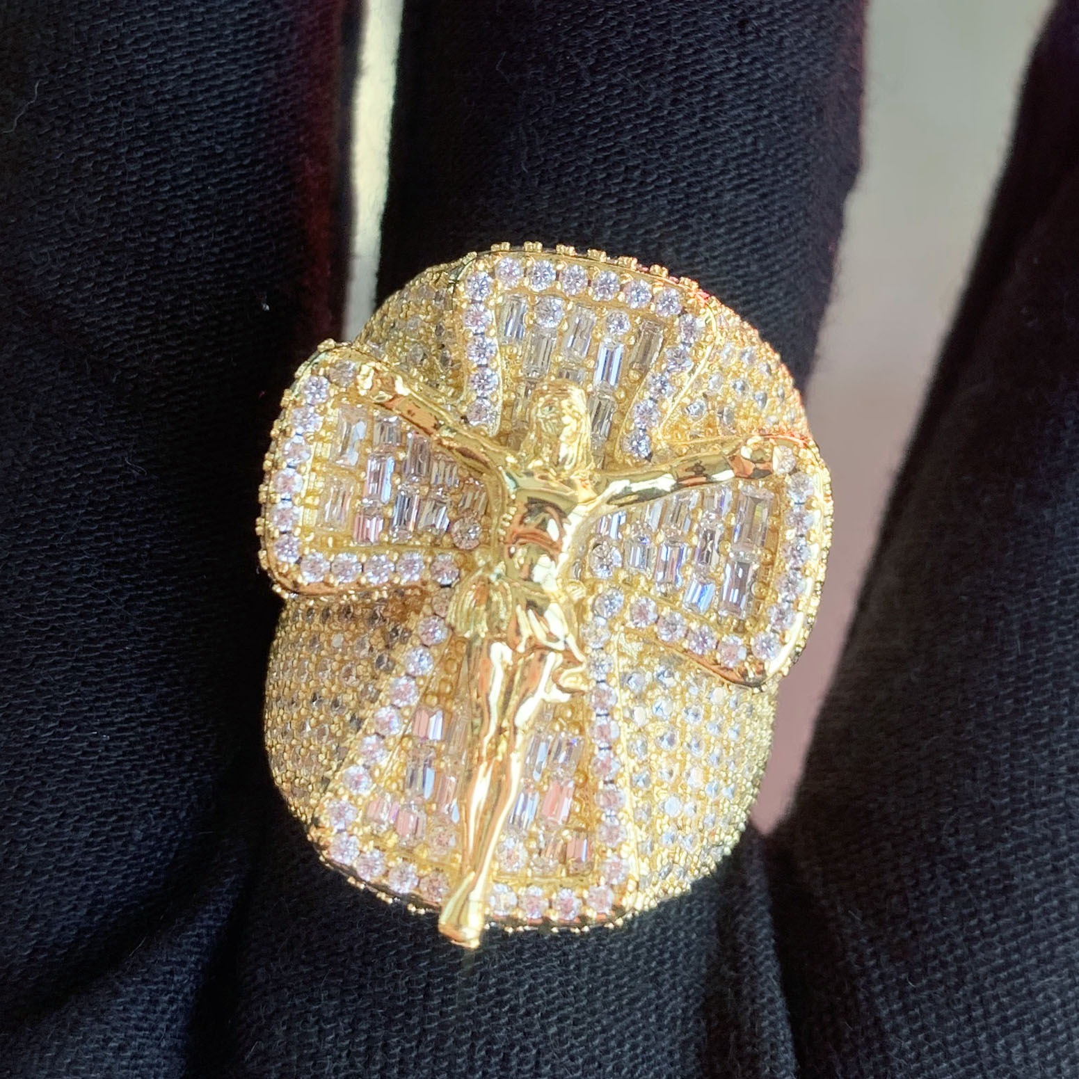 Jesus Cross Ring