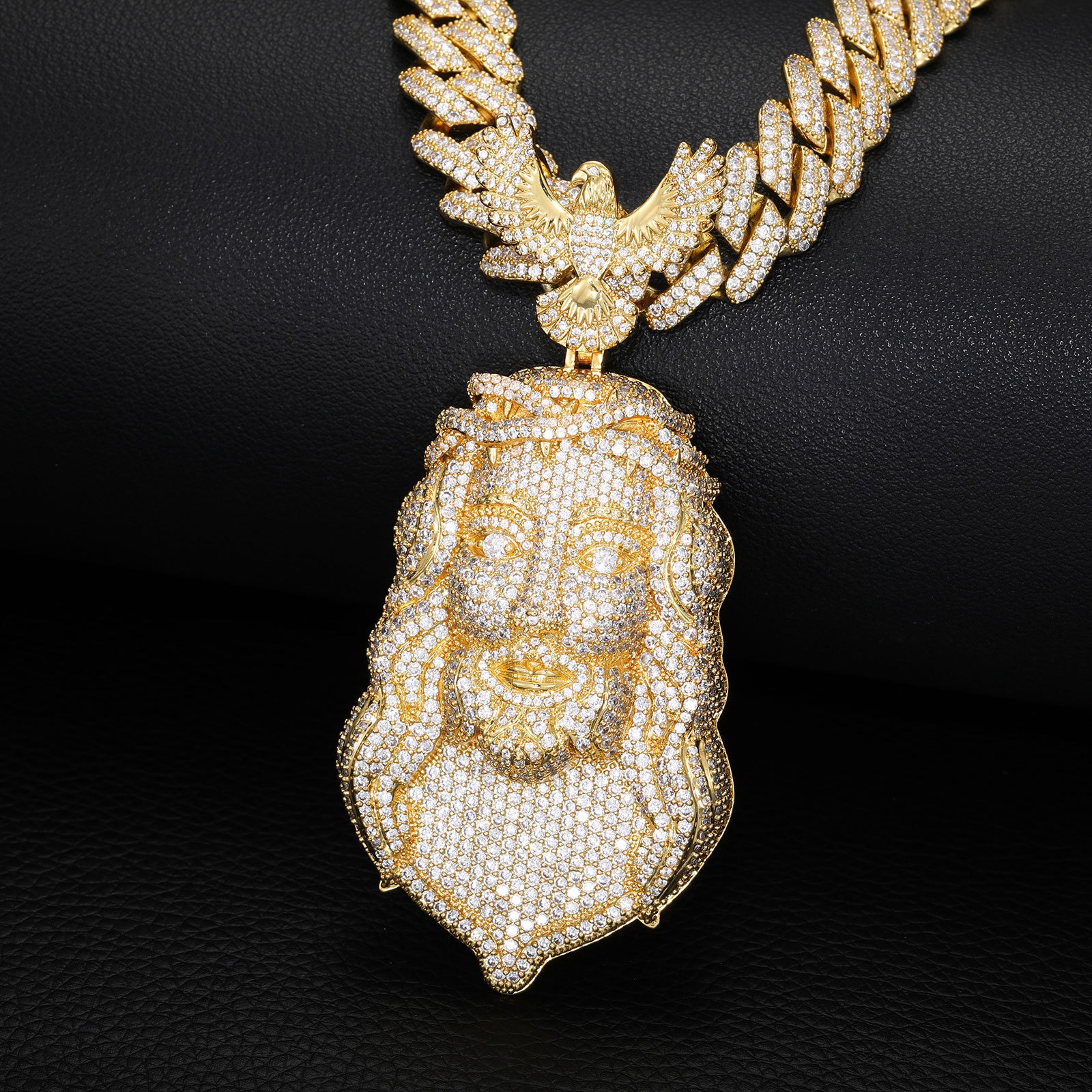 Iced Out Jesus Diamond Pendant (IN STOCK)
