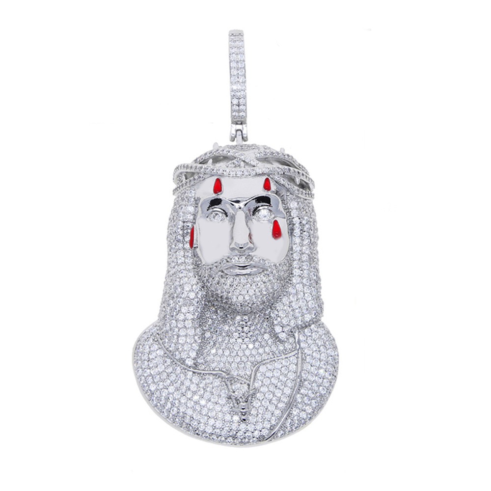 Iced Out Jesus Diamond Pendant (IN STOCK)