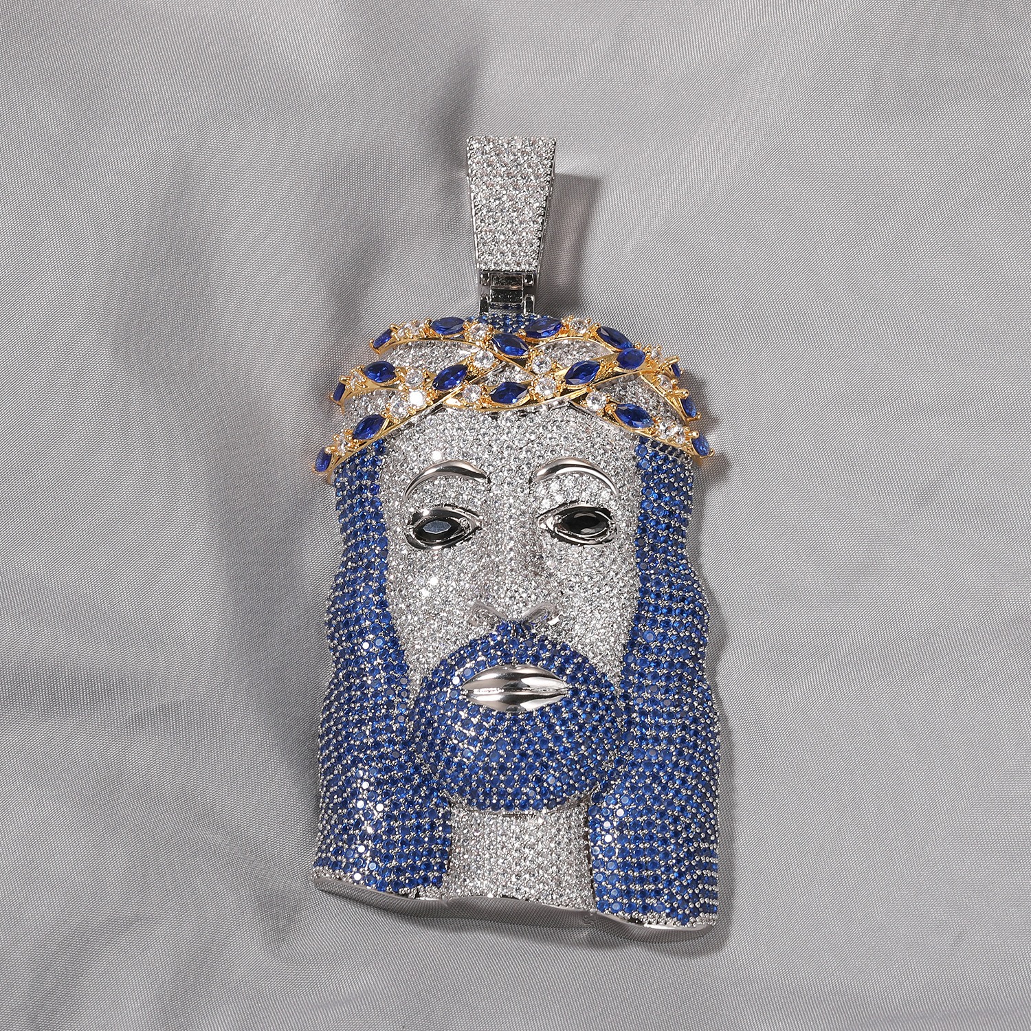 Iced Out Jesus Diamond Pendant (IN STOCK)