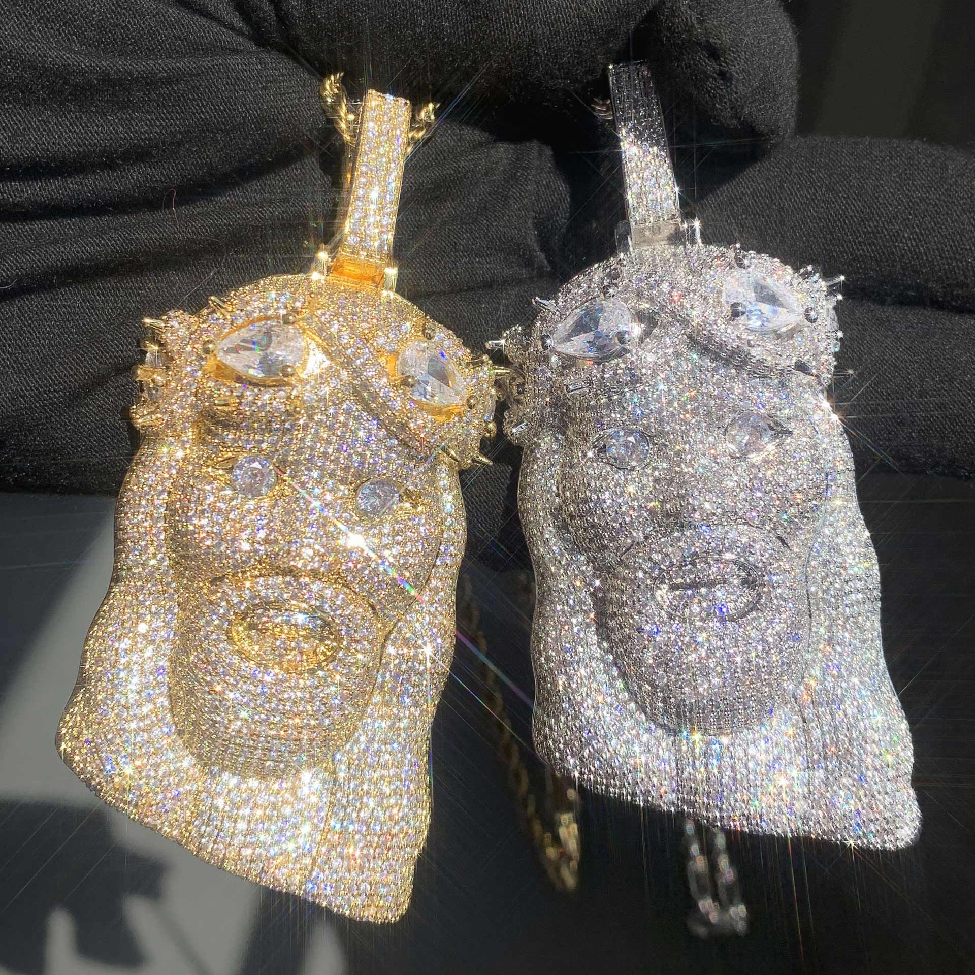 Iced Out Jesus Diamond Pendant (IN STOCK)