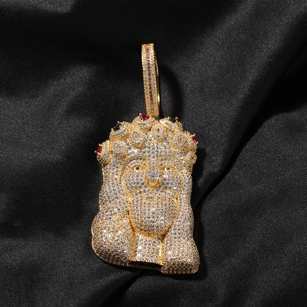Iced Out Jesus Diamond Pendant (IN STOCK)