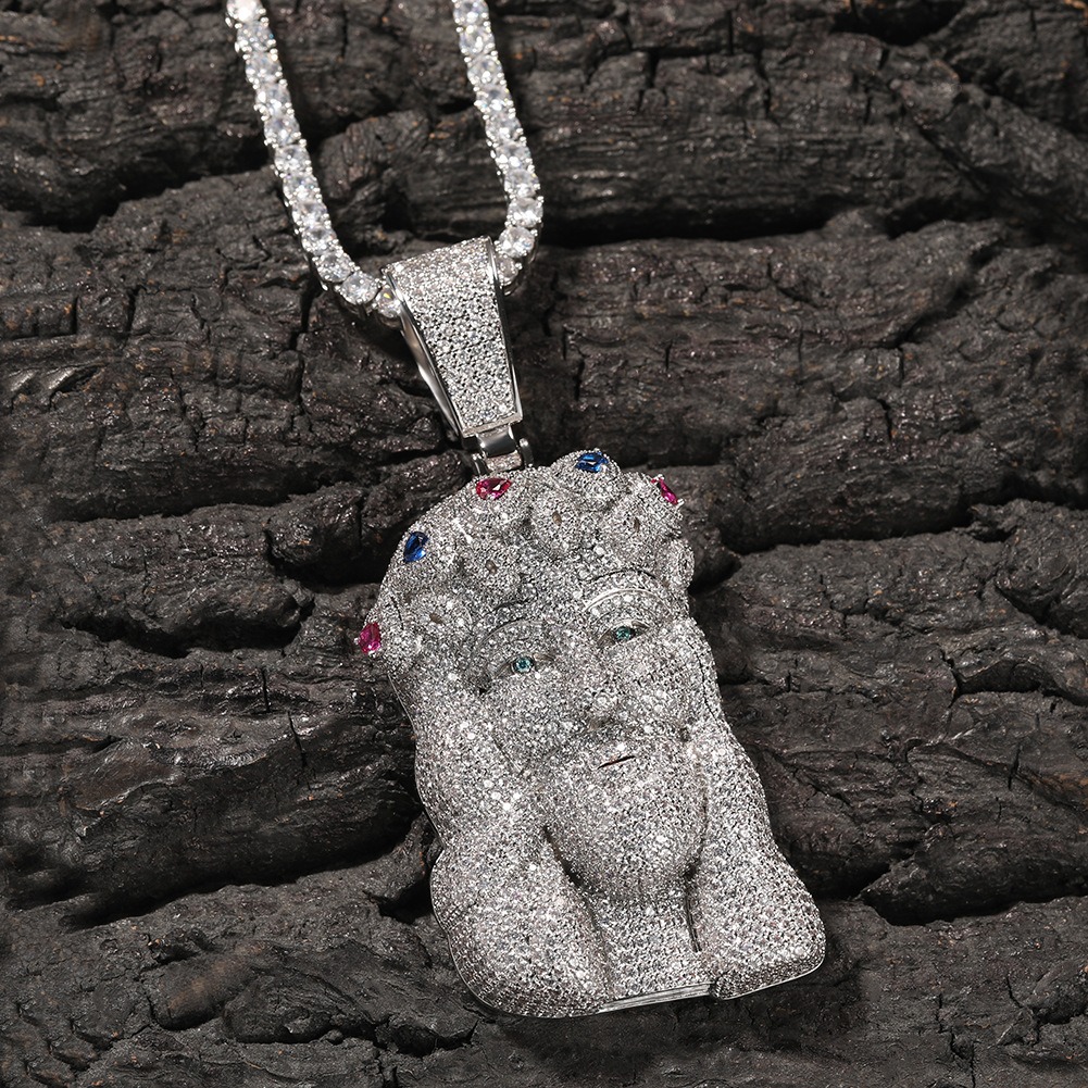 Iced Out Jesus Diamond Pendant (IN STOCK)