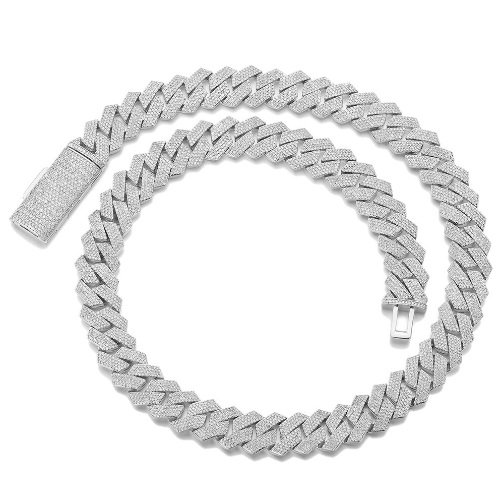 15mm Miami Cuban Link Chain & Bracelet Set