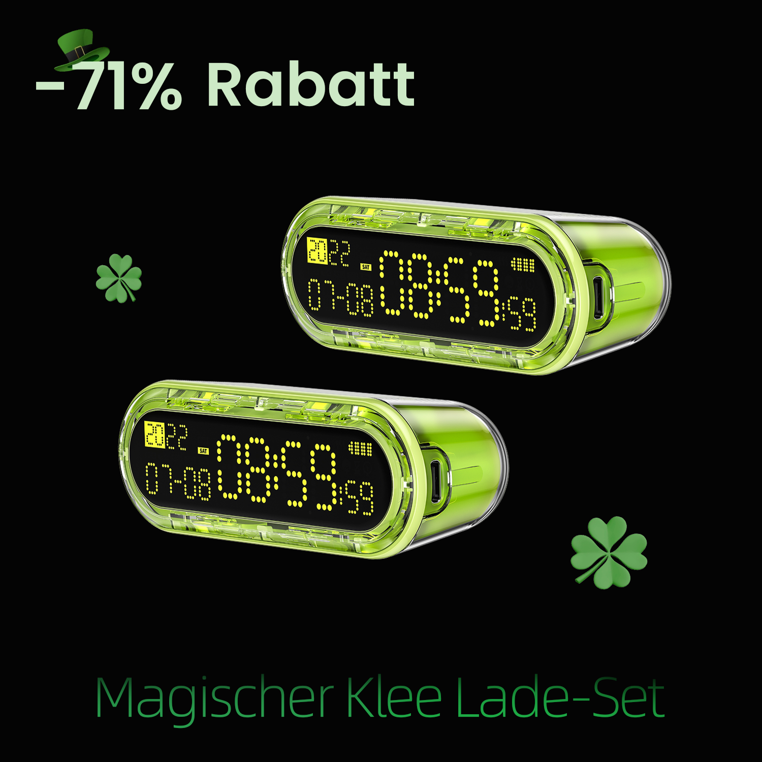 Magischer Klee Lade-Set