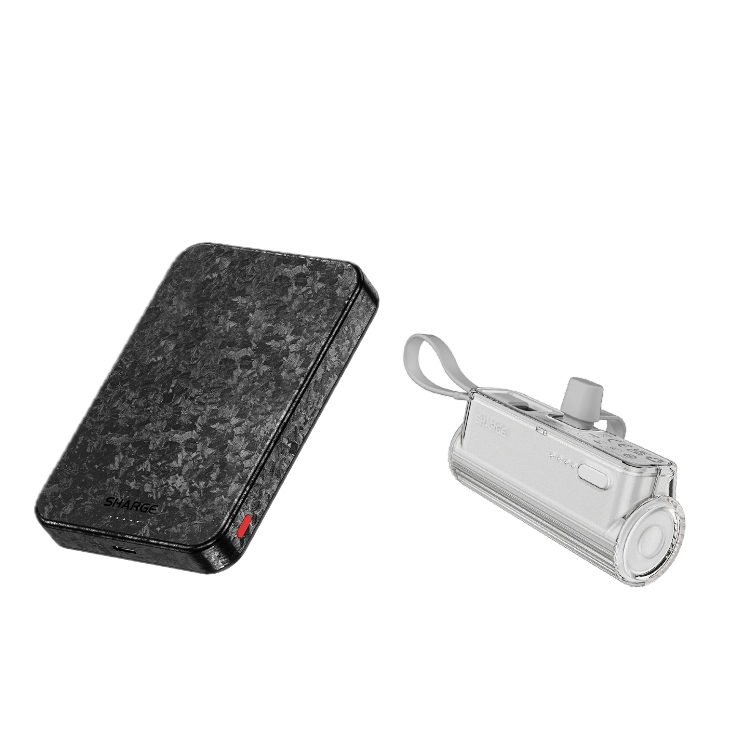 CarbonMag (10K) + Flow Mini (Perlweiß)-sharge