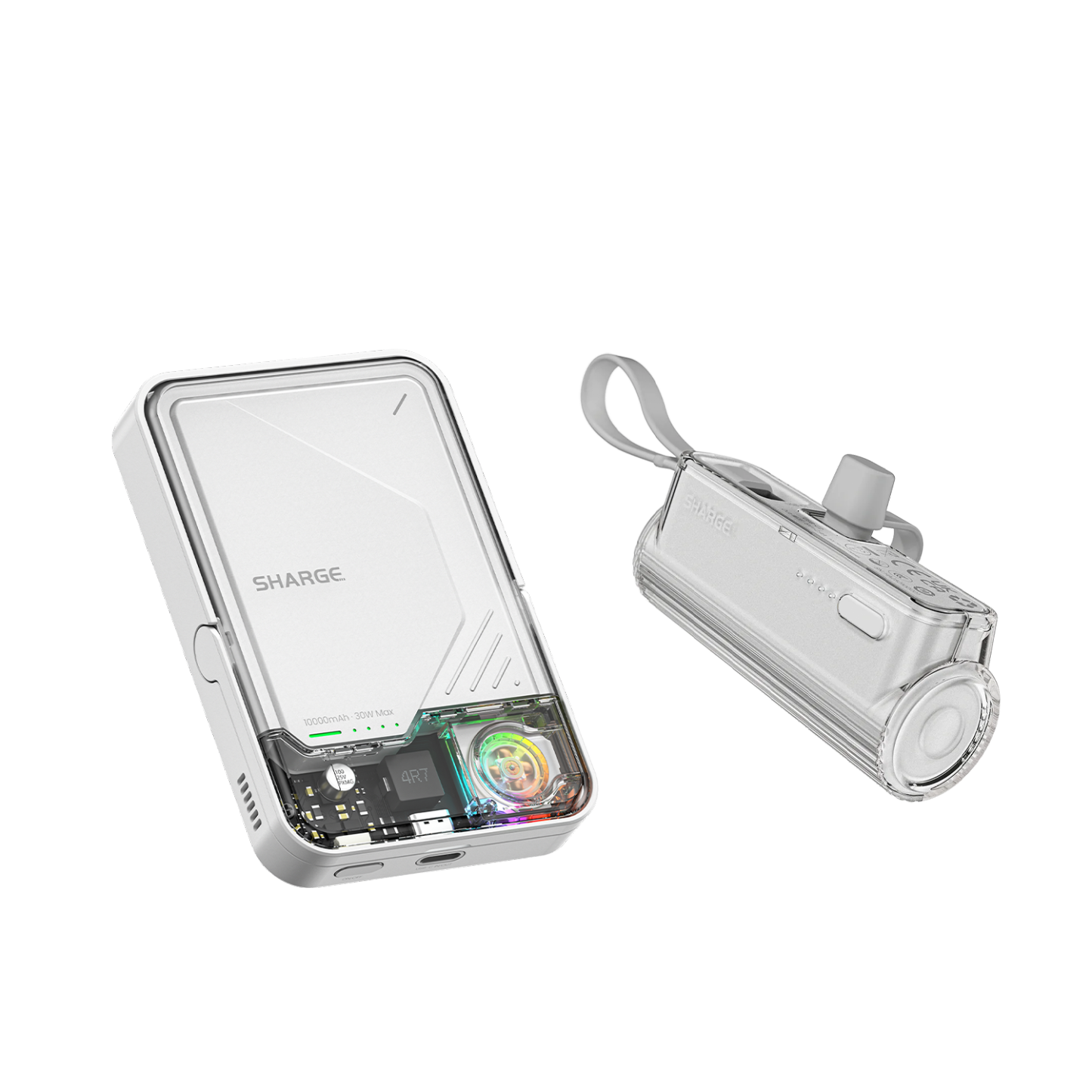 ICEMAG 2 + Flow Mini (Perlweiß)-sharge