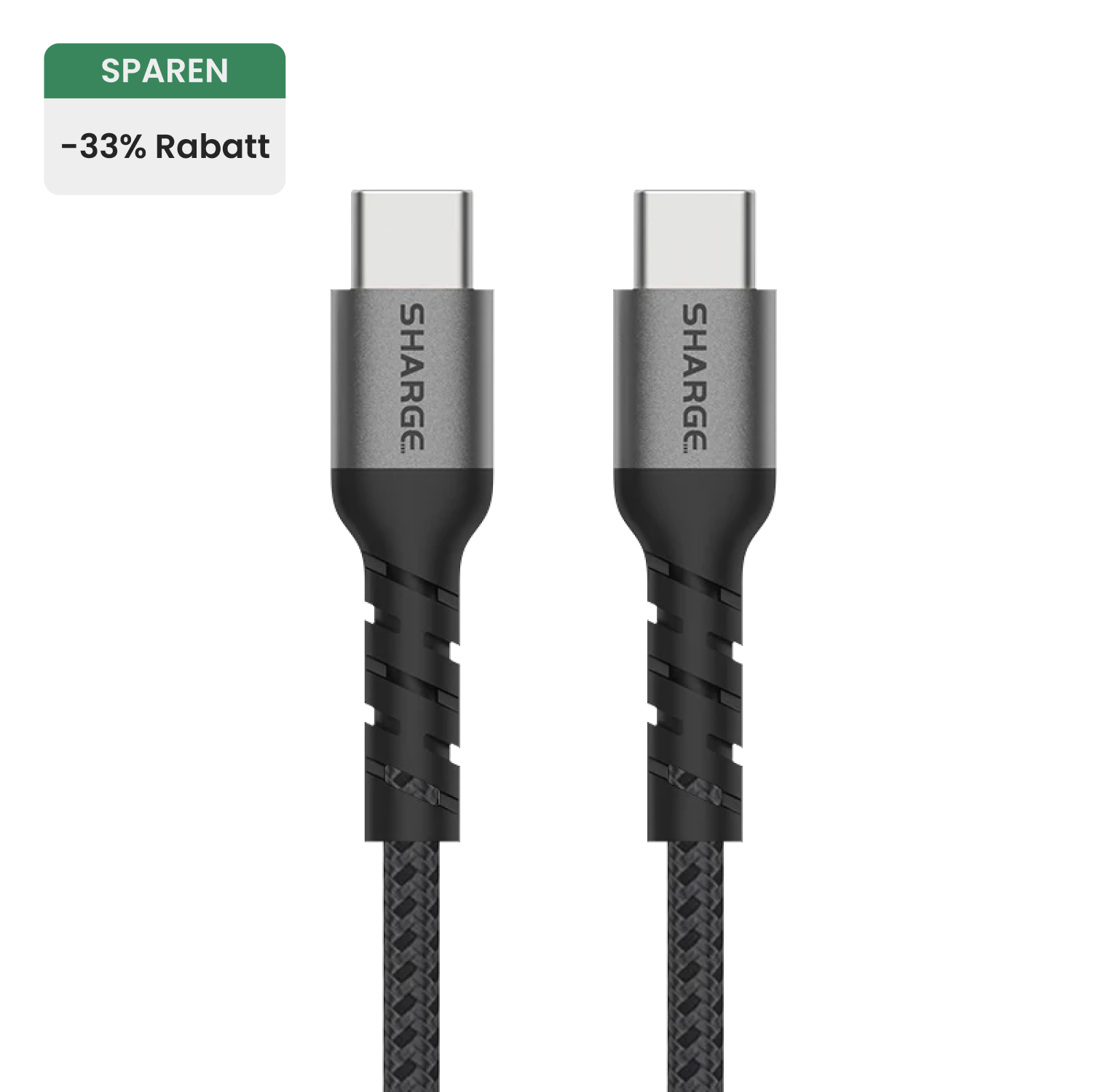 Braided C zu C Kabel