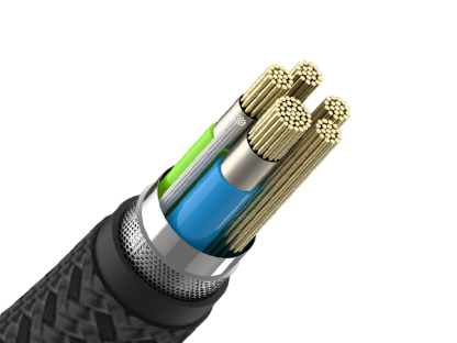 Braided C to C Cable