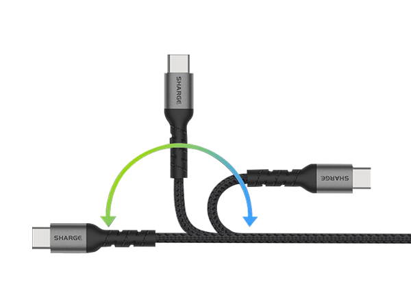 Braided C to C Cable
