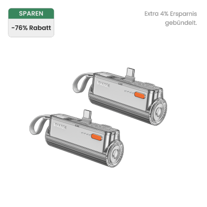 Flow Mini (Silber) x 2