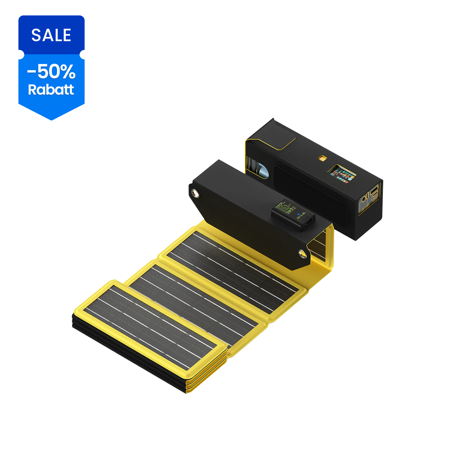 Powerbank Solarpanel (Shargeek 100)
