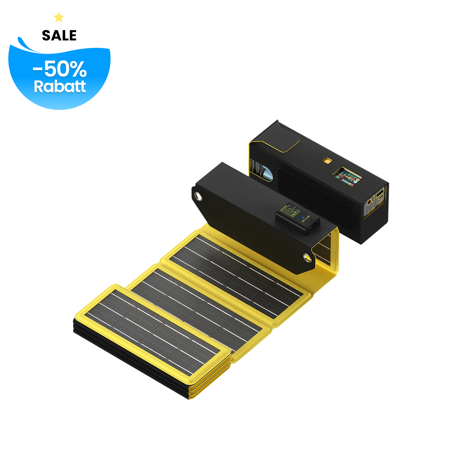 Powerbank Solarpanel (Shargeek 100)