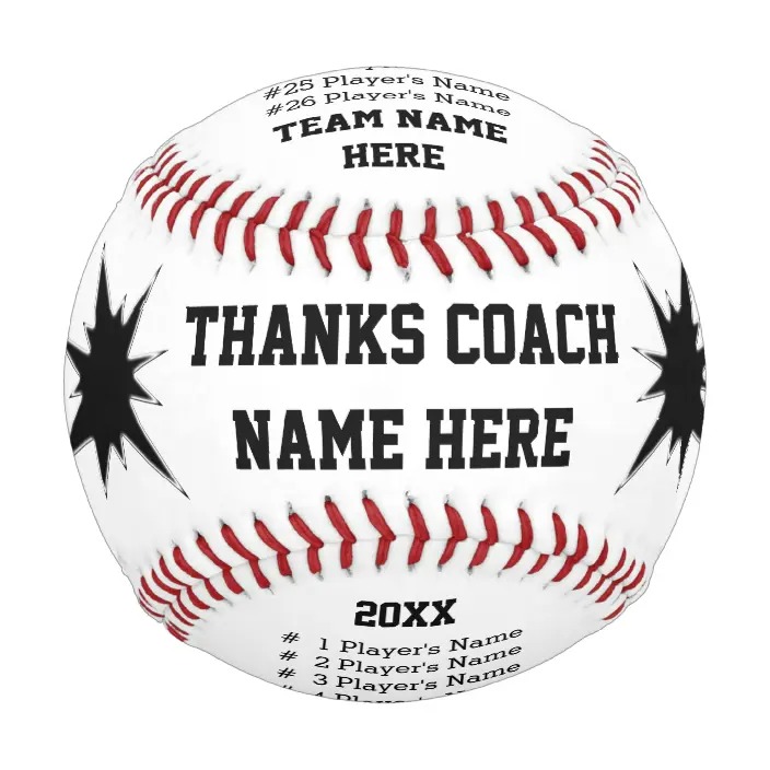 Team Souvenirs Custom Baseball And Softball