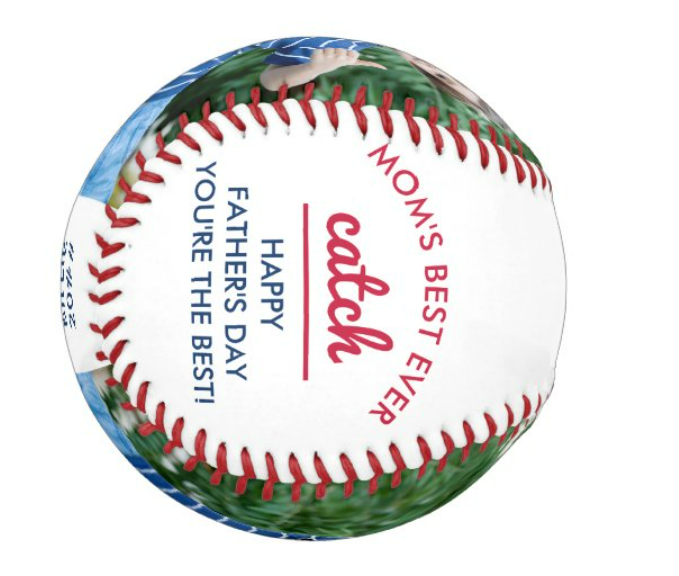 Custom Photo Baseball And Softball Birthday Gifts