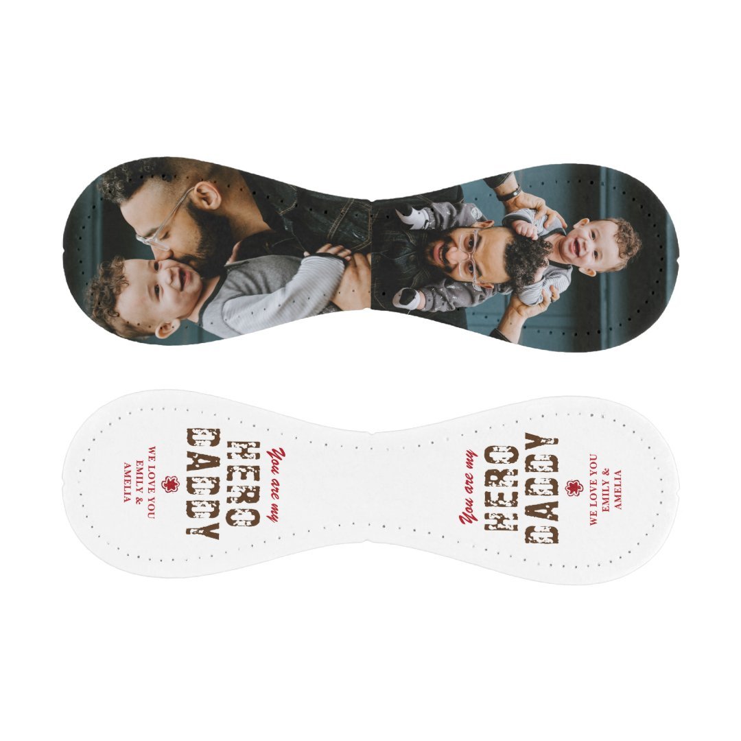 Hero Daddy Father`s Day 2 Photo Collage Baseball