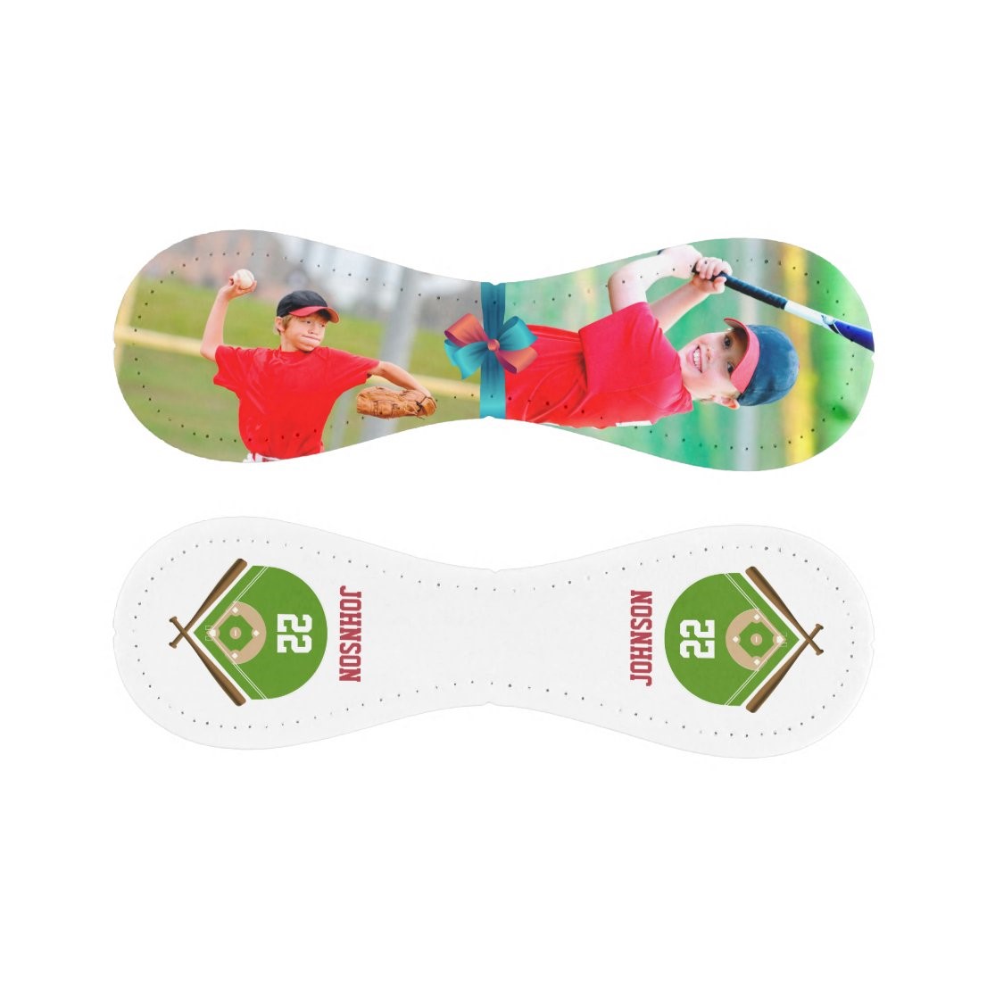 Decorate the Baseball And Softball with Photo Name and Number