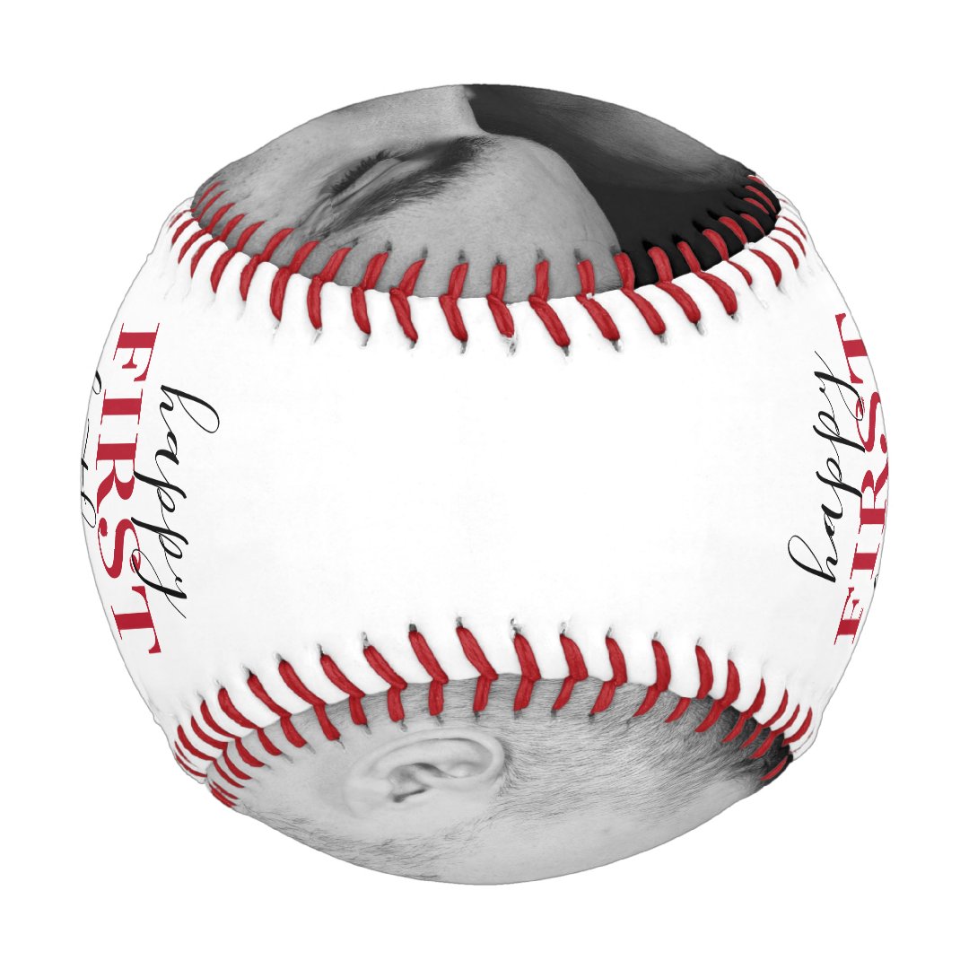 First Father's Day Photo Baseball And Softball