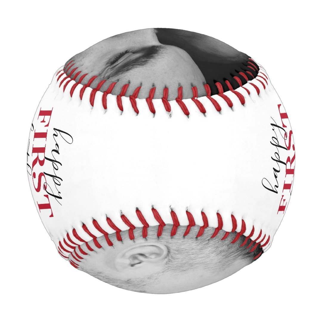 First Father's Day Photo Baseball And Softball