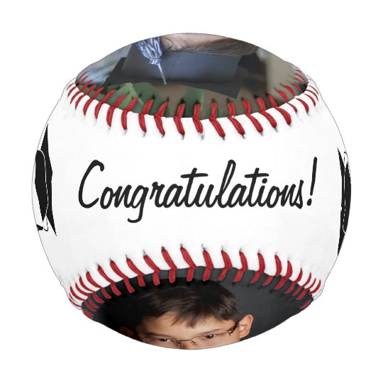 Congratulations Grad Graduation Cap 2 Photo Baseball And Softball