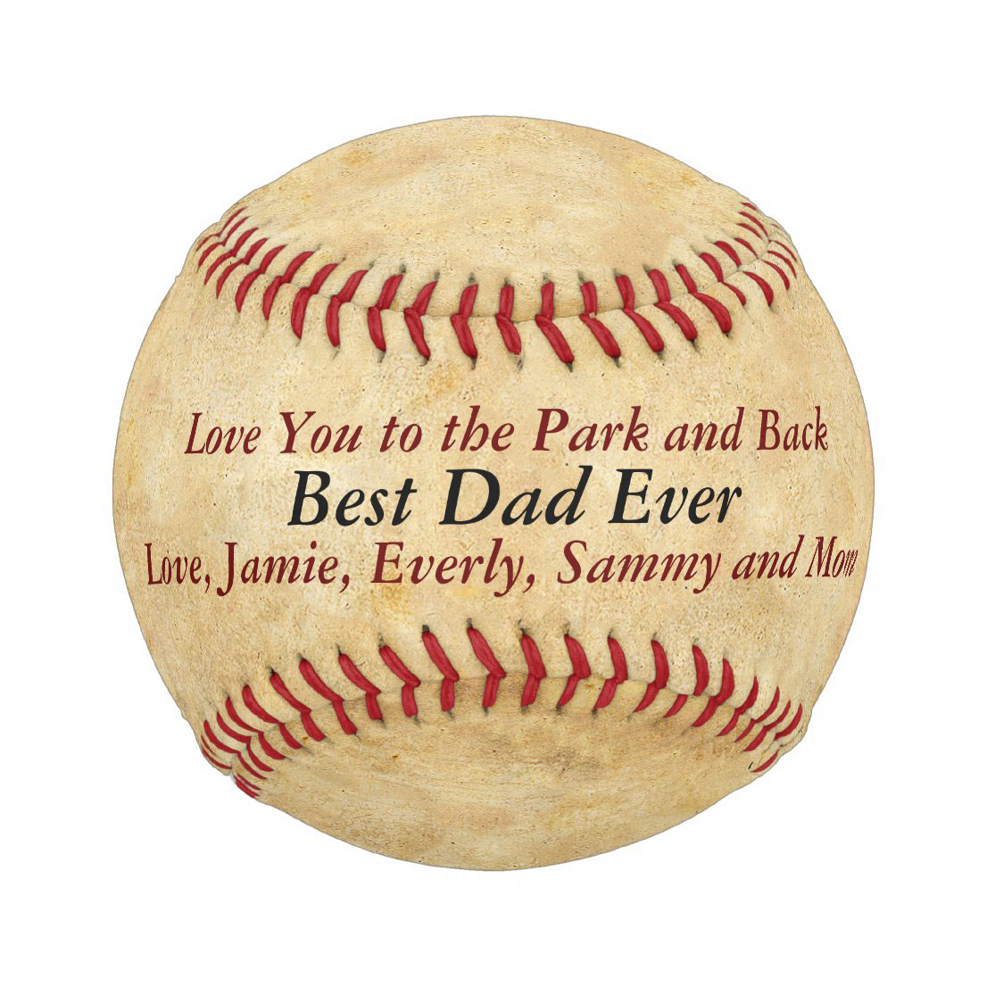 Vintage Love You To The Park & Back Dad Baseball And Softball