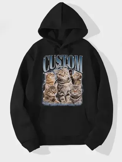 Custom Printing Vintage Hip Hop Vintage Pet Sweatshirt