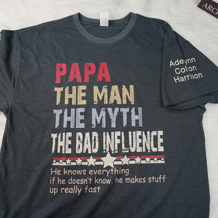 Best Father's Day Gift For Dad & Grandpa T-Shirt