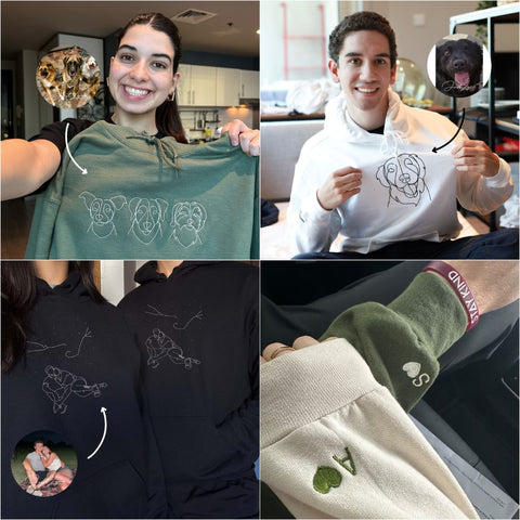 Custom Embroidered Sweatshirt/Hoodie