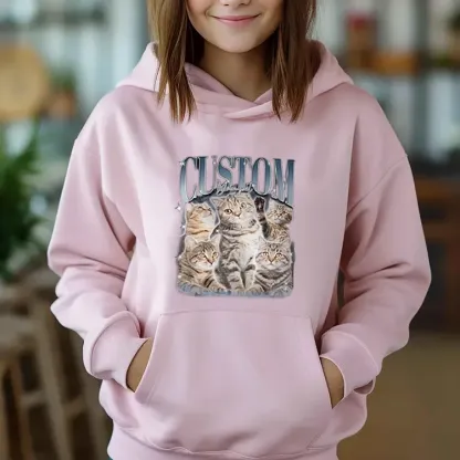 Custom Printing Vintage Hip Hop Vintage Pet Sweatshirt