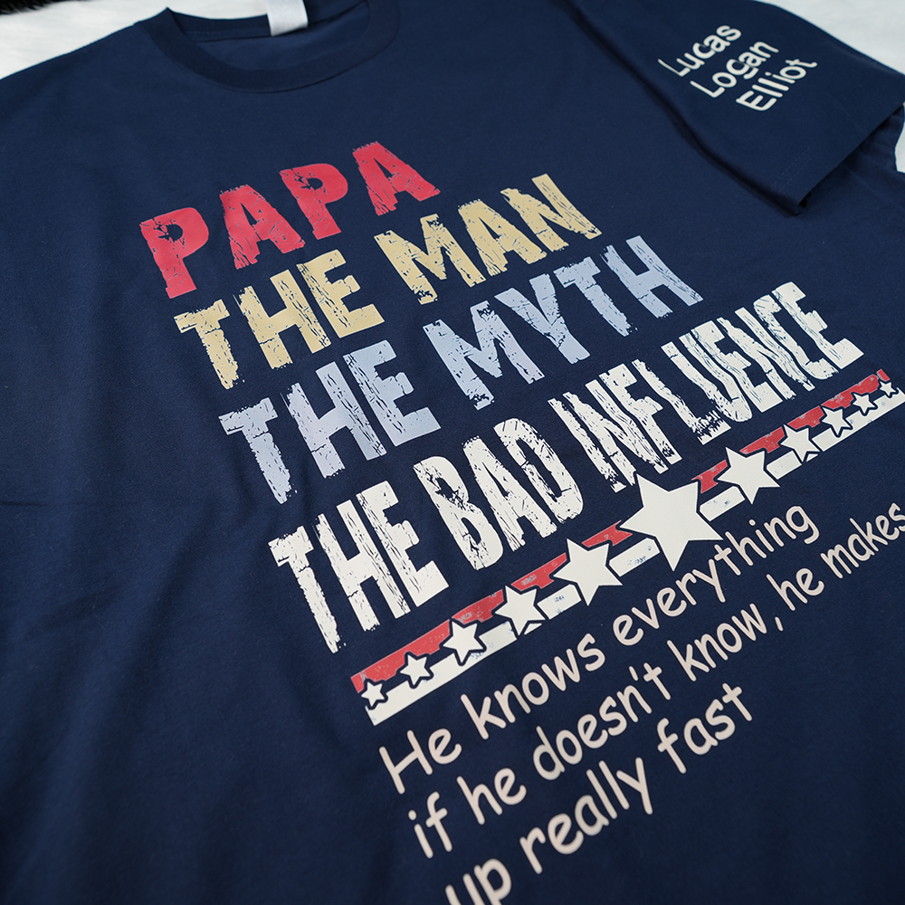 Best Father's Day Gift For Dad & Grandpa T-Shirt