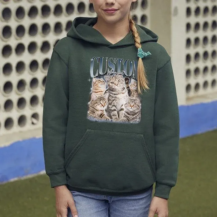 Custom Printing Vintage Hip Hop Vintage Pet Sweatshirt