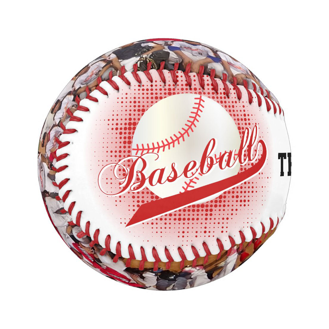 Like The Team  Well, Why Don't You Ask ThemTo Sign A Baseball With Their Picture On It Custom Photo Baseball And Softball