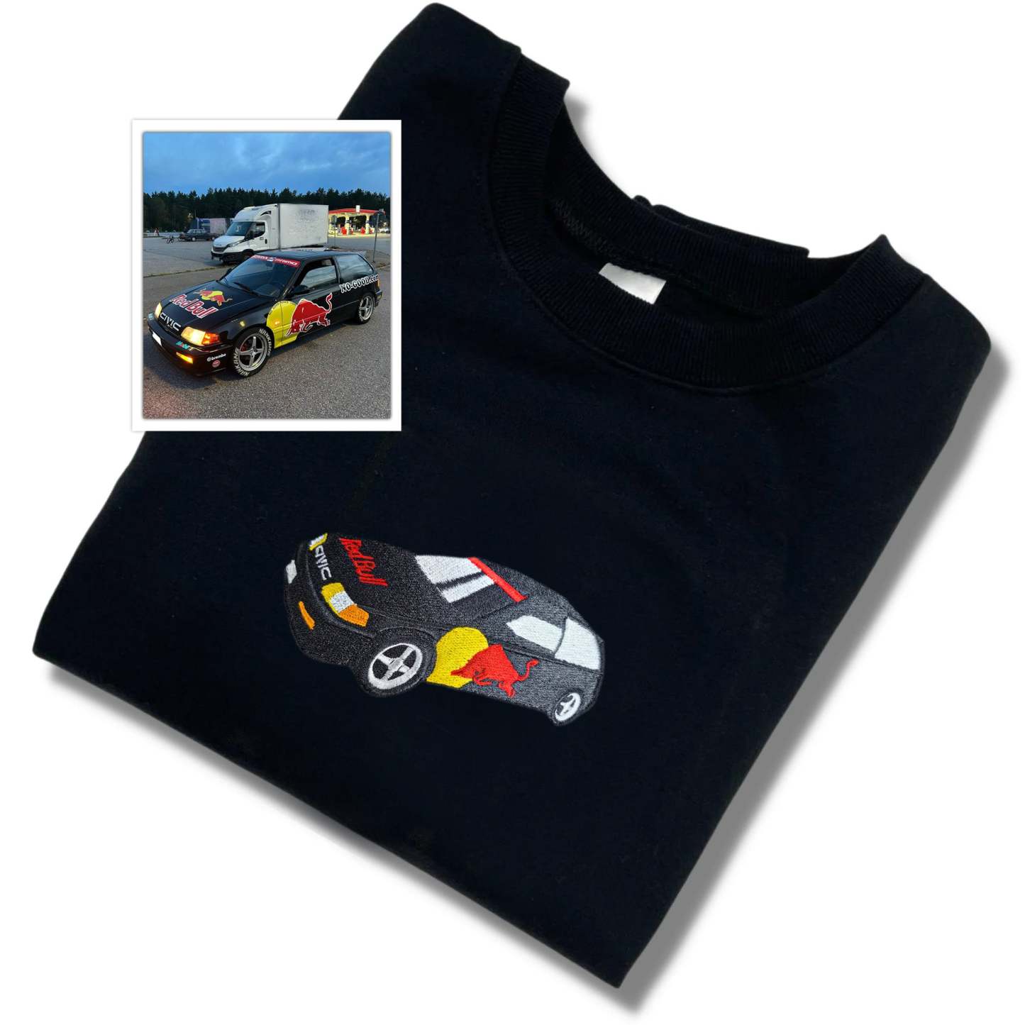 Customized Car/Motorcycle/Truck Embroidered Hoodies, Best Christmas Gifts