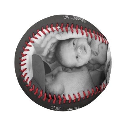 New Baby Keepsake Baseball And Softball