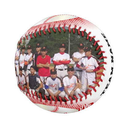 Like The Team  Well, Why Don't You Ask ThemTo Sign A Baseball With Their Picture On It Custom Photo Baseball And Softball