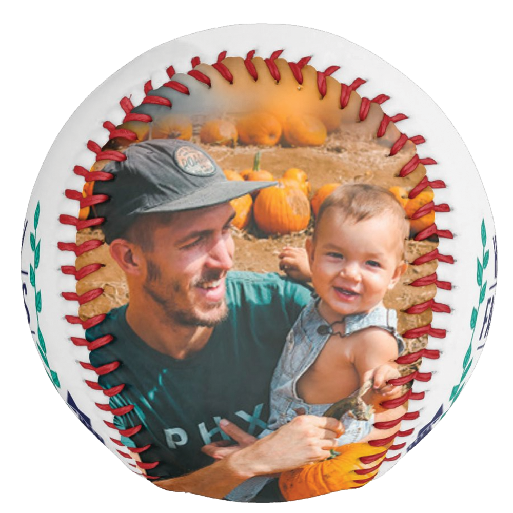 Custom Baseball And Softball Fathers Day Gift - Emblem