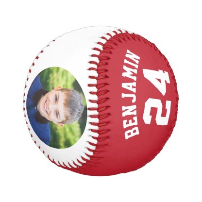 Jersey Number and Photo Baseball And Softball