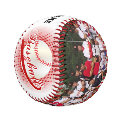 Like The Team  Well, Why Don't You Ask ThemTo Sign A Baseball With Their Picture On It Custom Photo Baseball And Softball