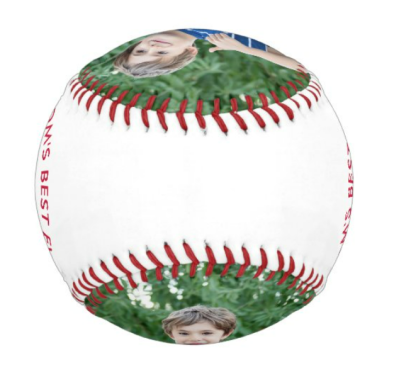 Custom Photo Baseball And Softball Birthday Gifts