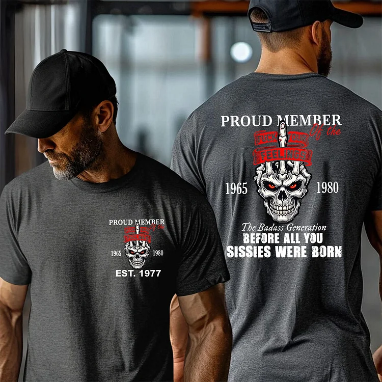 Fuck Your Feelings T-shirt, Generation X 2 Side T-shirt, Custom Year Of Birth Sweatshirt, Unisex Hoodie